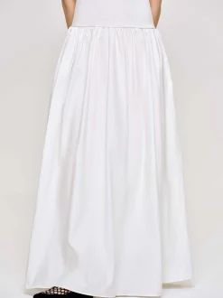 Women Source Unknown Dresses-Amal Drop Waist Racer Tank Dress, White