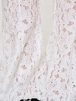 Women Source Unknown Accessories-Chantilly Lace Pants, White