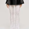 Women Source Unknown Accessories-Chantilly Lace Pants, White