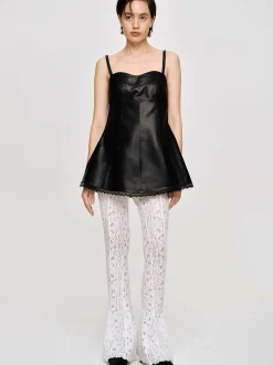 Women Source Unknown Accessories-Chantilly Lace Pants, White