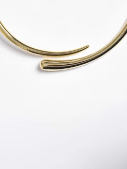 Women Source Unknown Clothing-Collar Choker, Gold