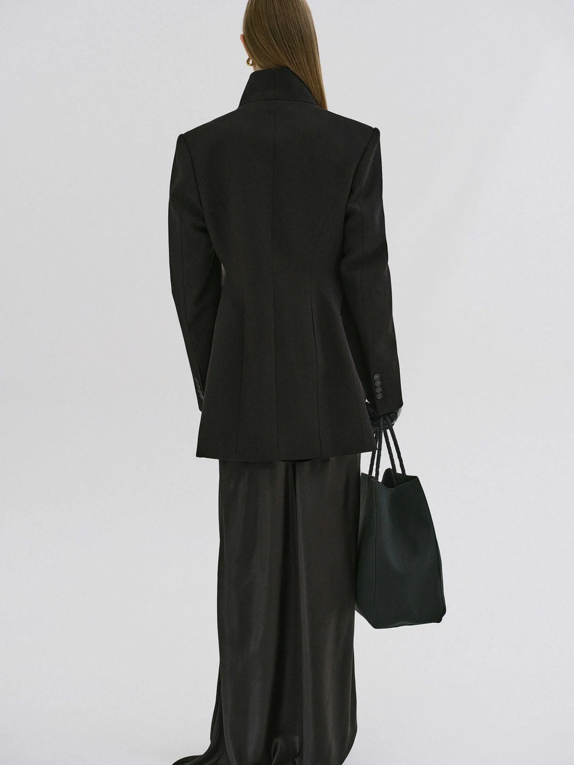 Women Source Unknown Outerwear-Corrin Wrap Blazer, Black