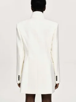 Women Source Unknown Outerwear-Corrin Wrap Blazer, Cream