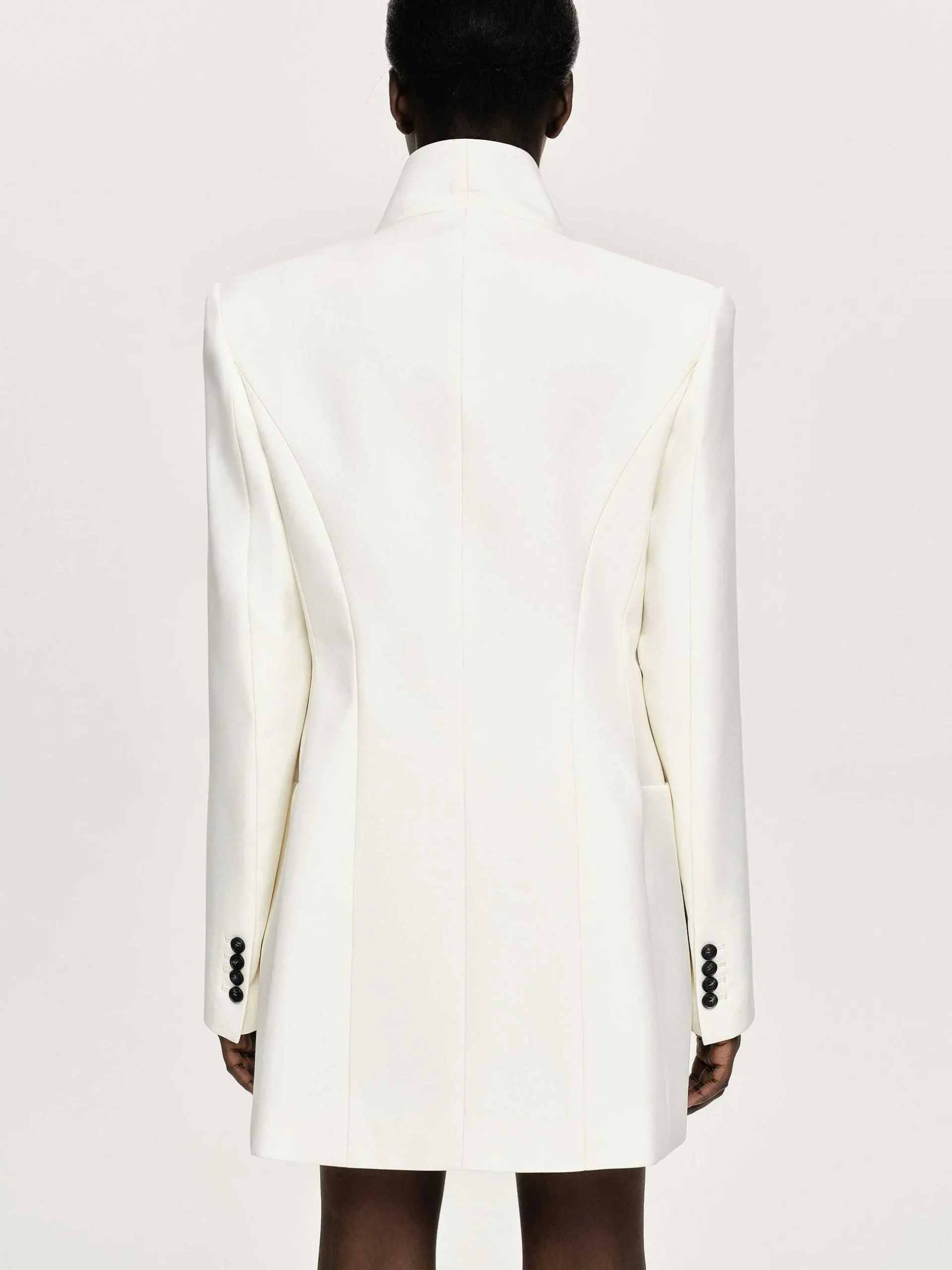 Women Source Unknown Outerwear-Corrin Wrap Blazer, Cream