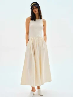 Women Source Unknown Dresses-Cotton Tank Dress,
