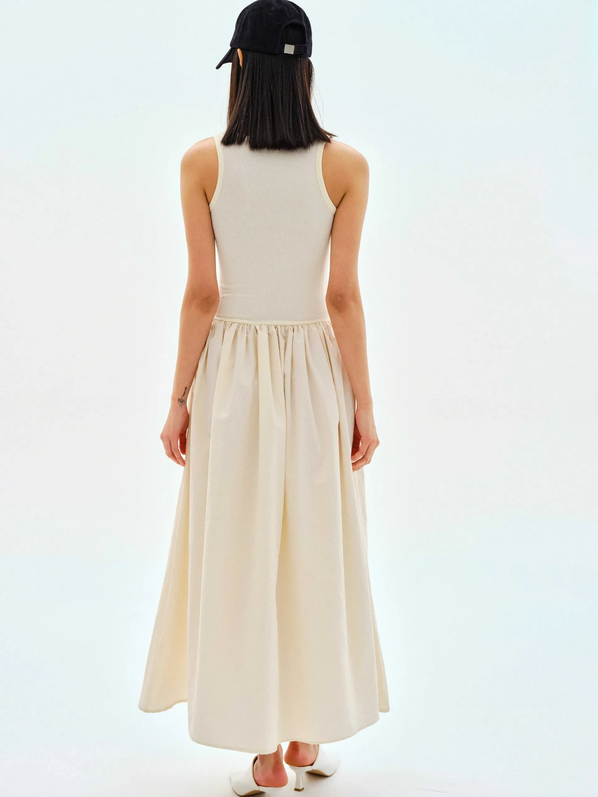 Women Source Unknown Dresses-Cotton Tank Dress,