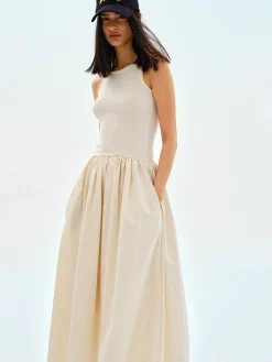Women Source Unknown Clothing-Cotton Tank Dress,
