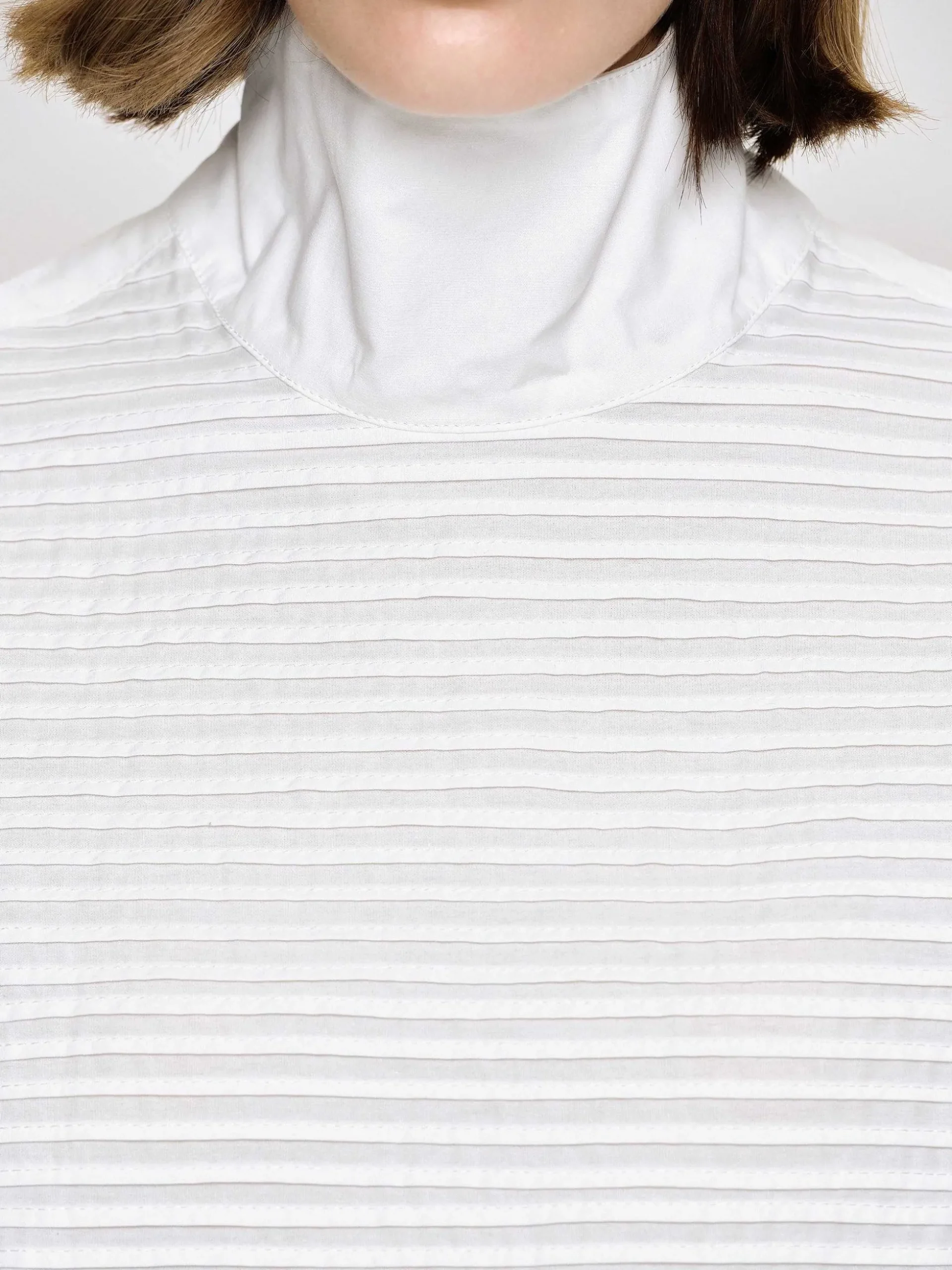 Women Source Unknown Clothing-Erza Volume Blouse, White