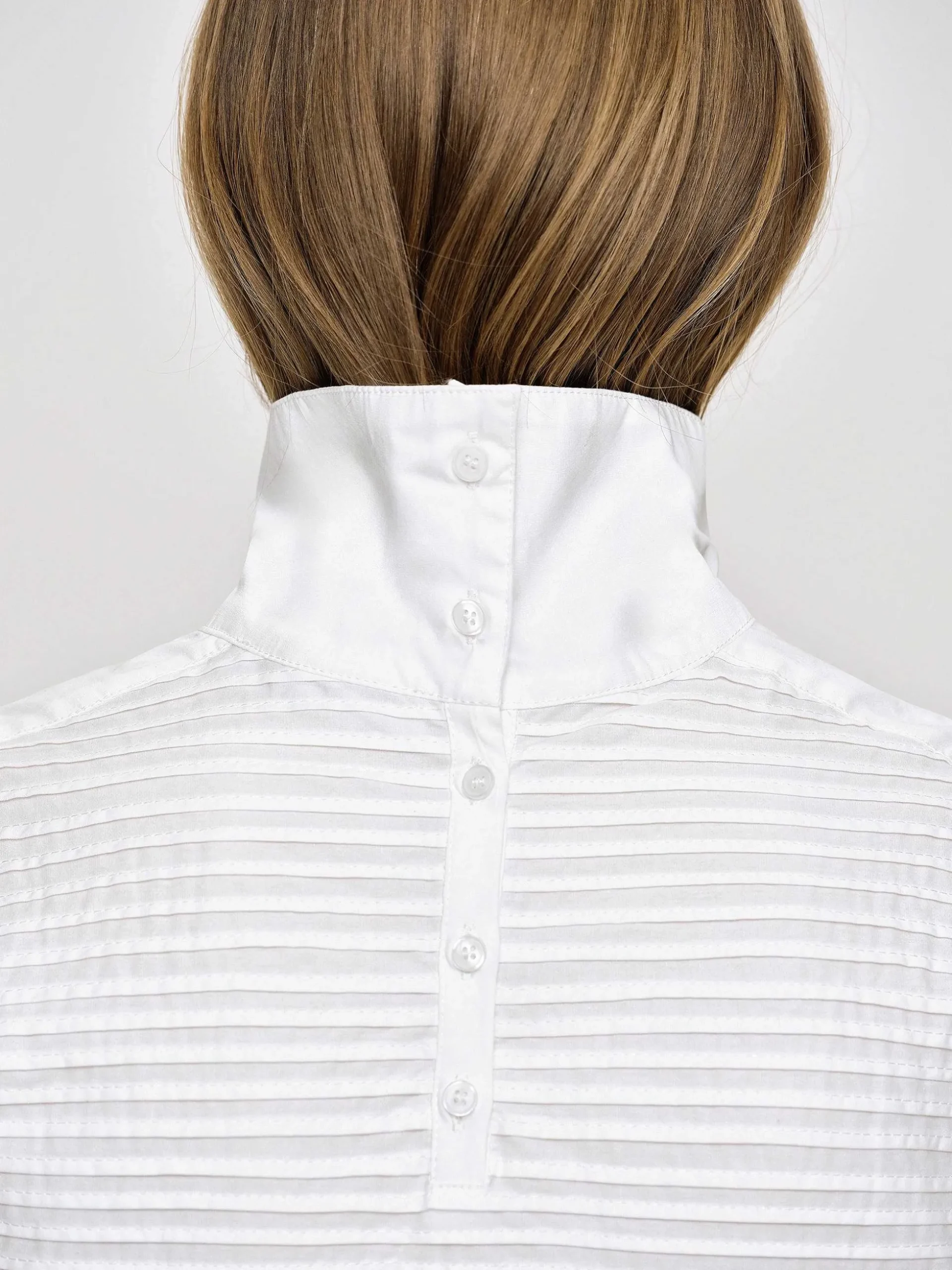 Women Source Unknown Clothing-Erza Volume Blouse, White