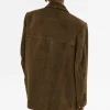 Women Source Unknown Accessories-Hailey Lambskin Blazer, Pecan