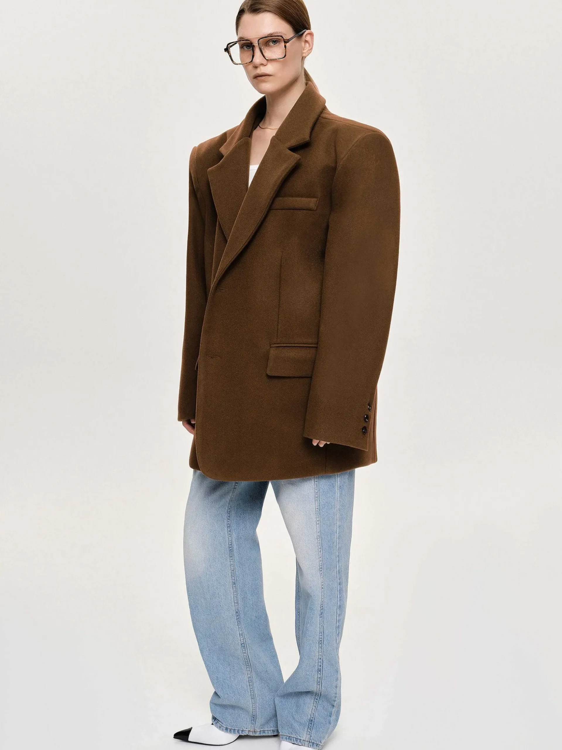 Women Source Unknown Accessories-Hayk Oversized Boyfriend Blazer,