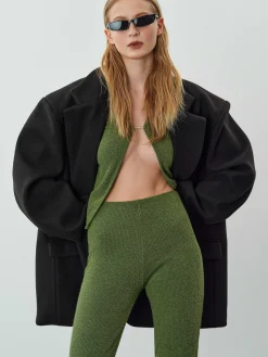 Women Source Unknown Accessories-Hayk Oversized Boyfriend Blazer, Black