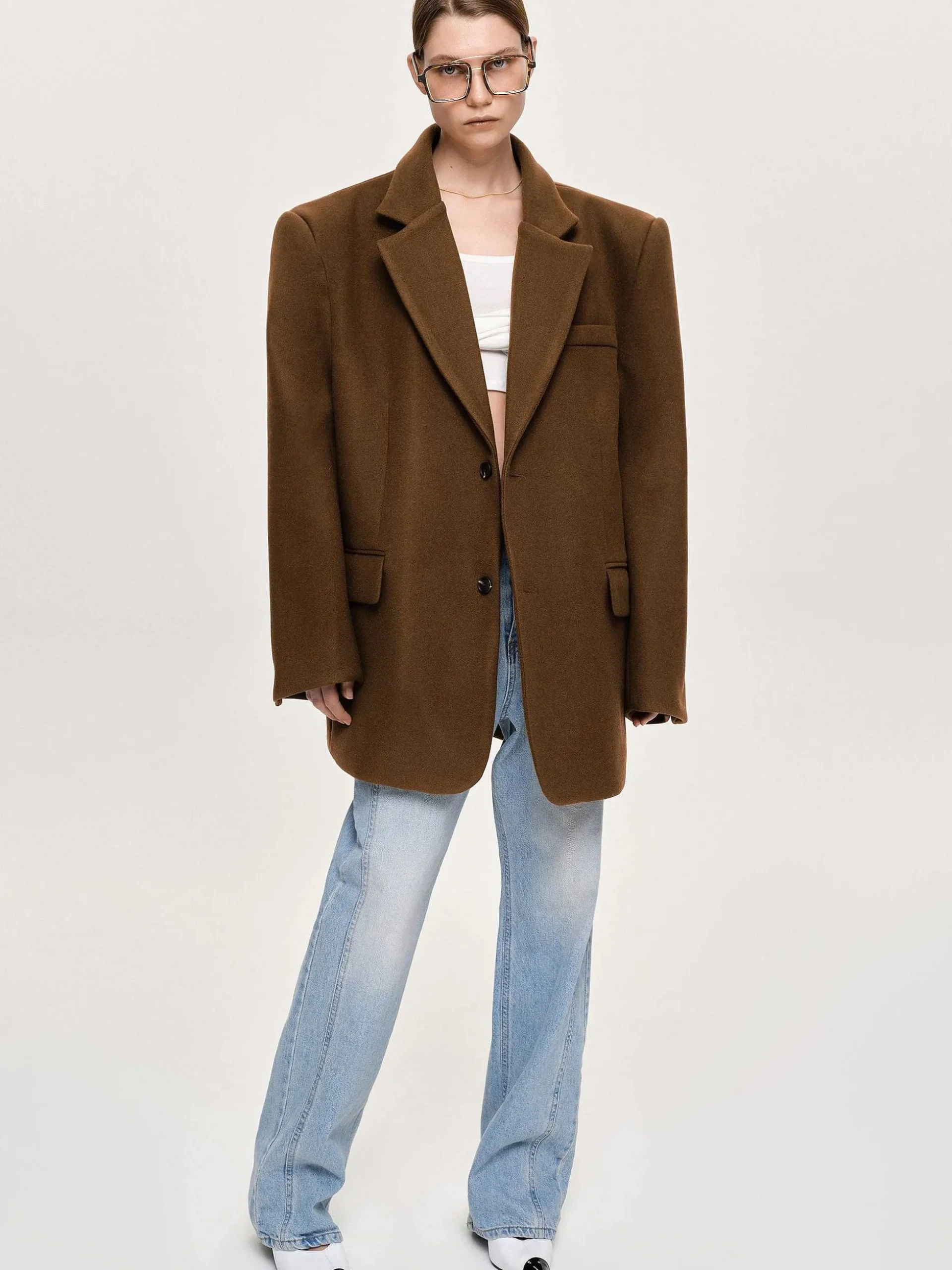 Women Source Unknown Accessories-Hayk Oversized Boyfriend Blazer,