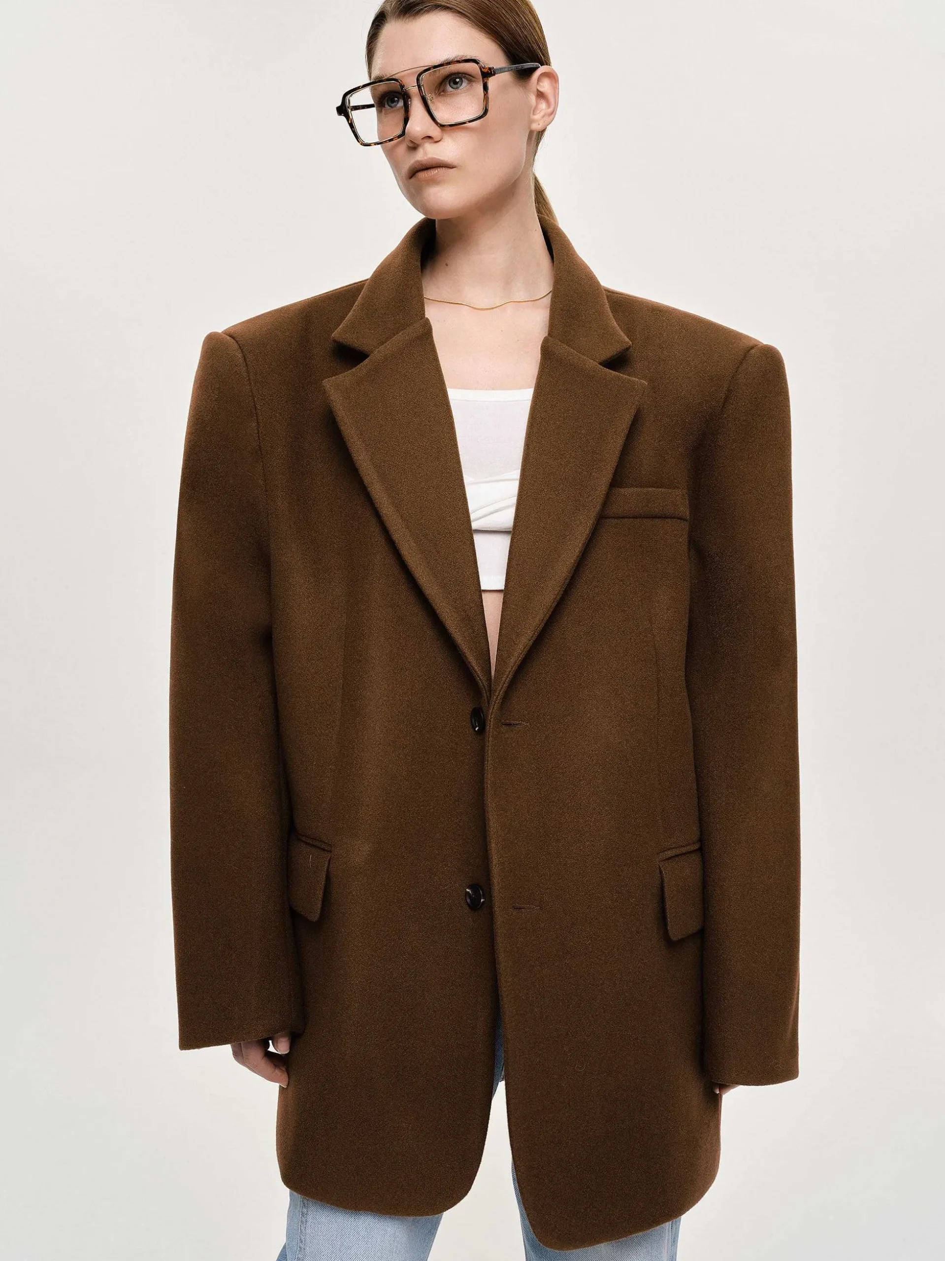 Women Source Unknown Accessories-Hayk Oversized Boyfriend Blazer,