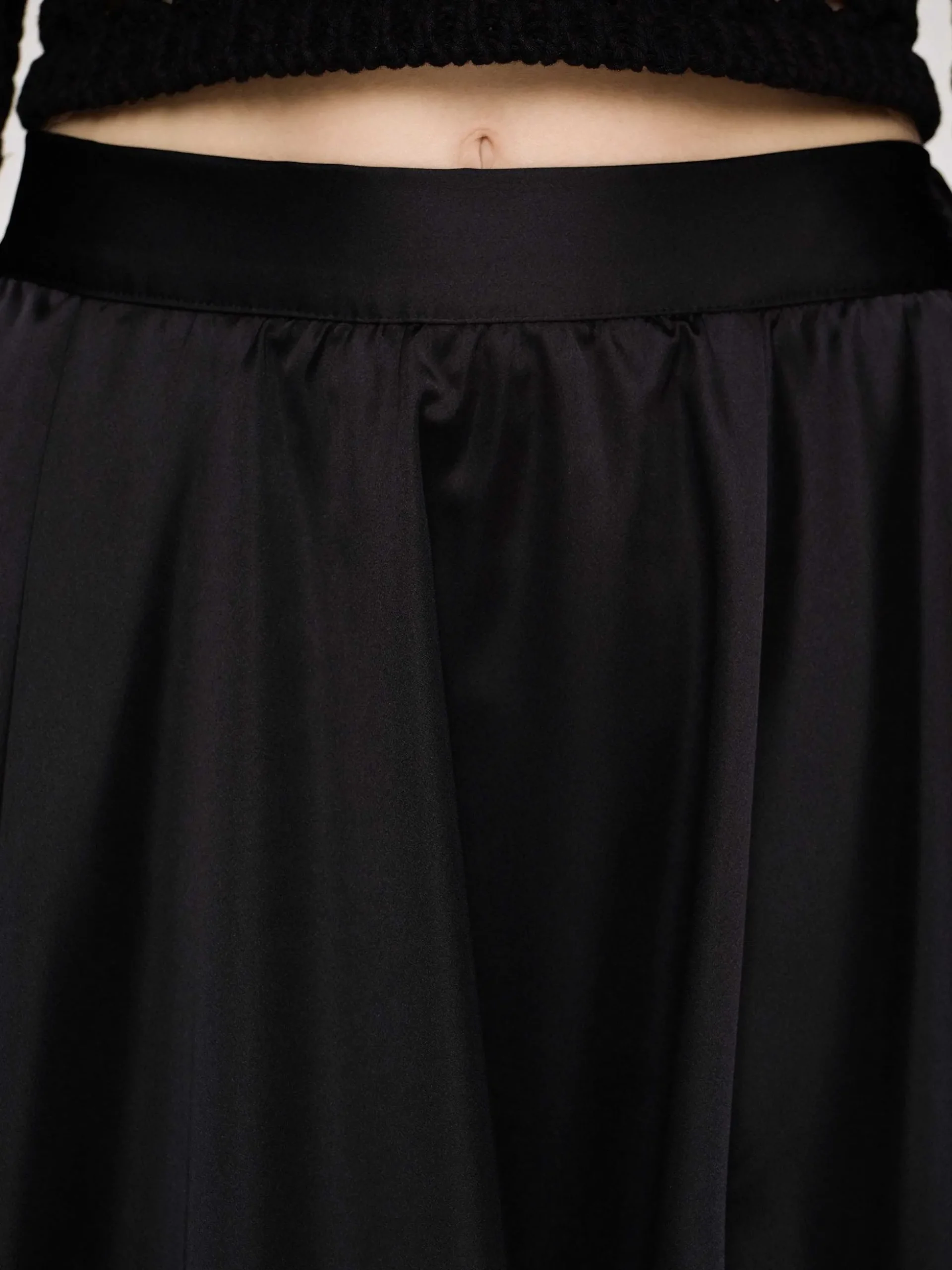 Women Source Unknown Bottoms-Kaleido Puffball Skirt, Black