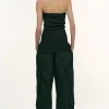 Women Source Unknown Accessories-Long Split Bandeau, Black