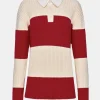 Women Source Unknown Accessories-Matias Oversized Knit Polo, Red