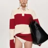 Women Source Unknown Accessories-Matias Oversized Knit Polo, Red