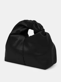 Women Source Unknown Clothing-Mini Twist Bag, Black