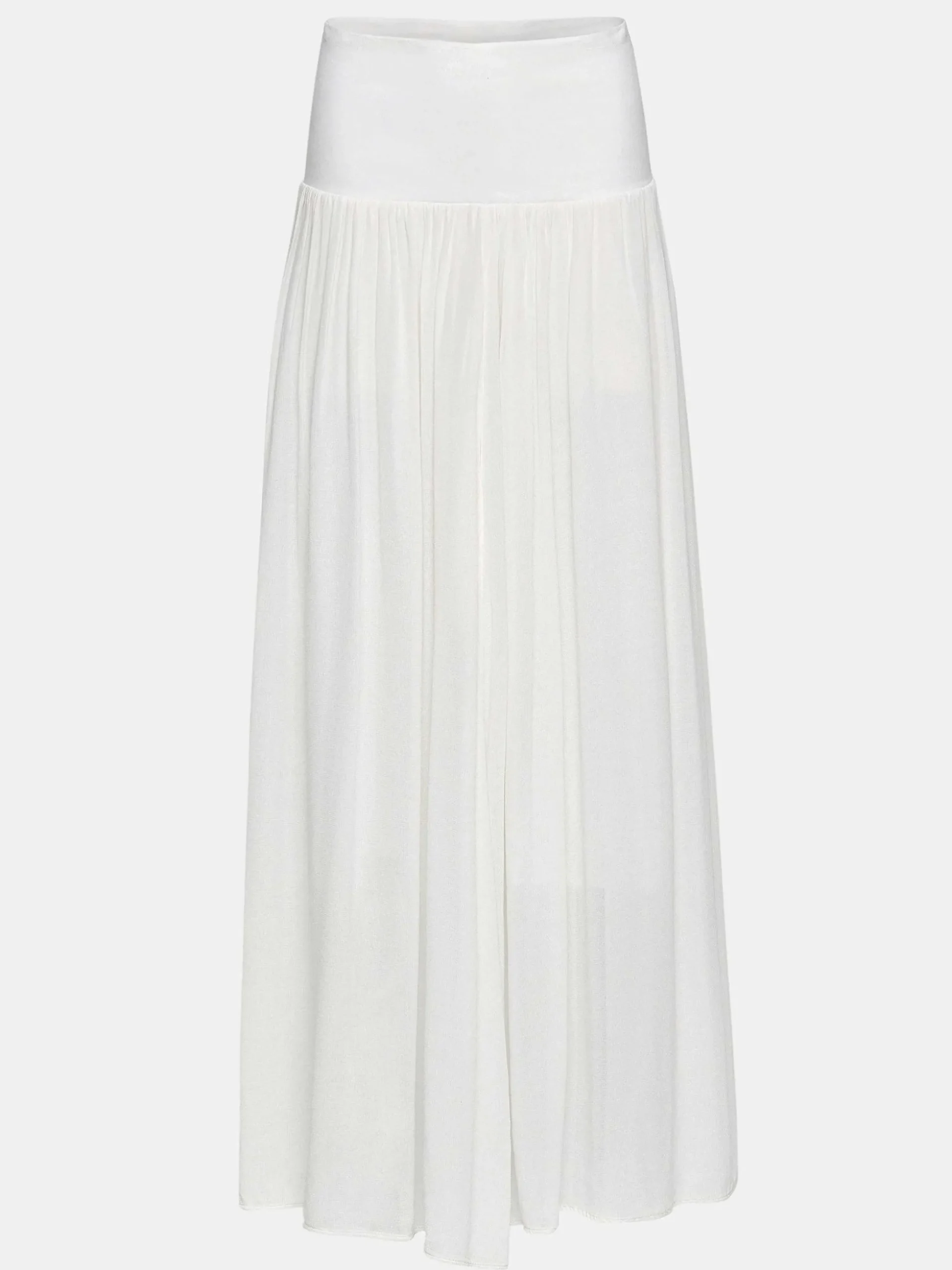 Women Source Unknown Bottoms-Ocelia Drop Waist Maxi Skirt, White