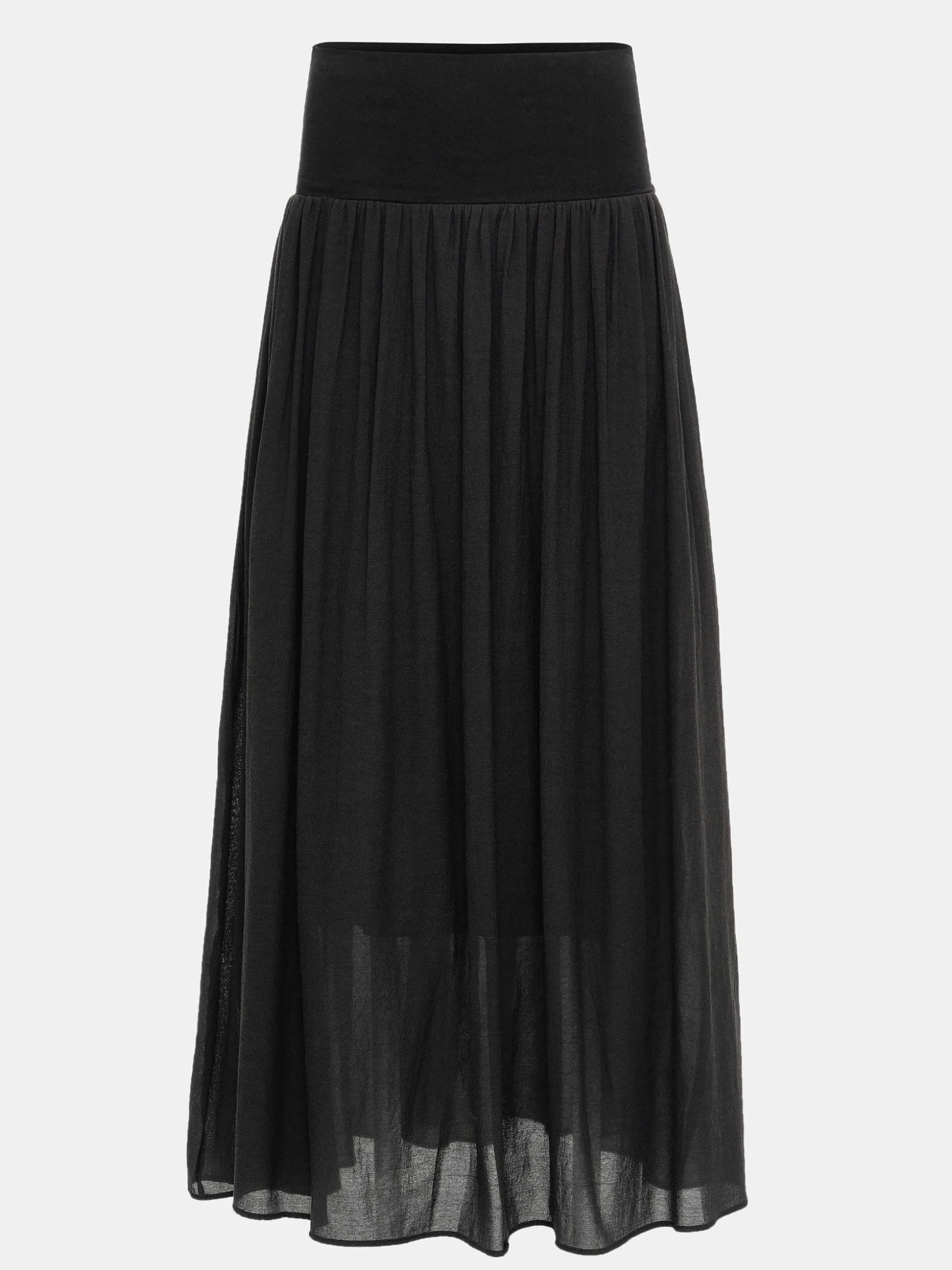 Women Source Unknown Bottoms-Ocelia Drop Waist Maxi Skirt, Black