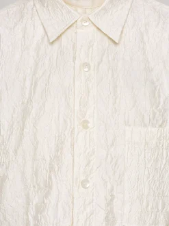 Women Source Unknown Accessories-Over-Fit Jacquard Shirt, Parchment