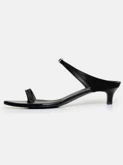 Women Source Unknown Shoes & Bags-Pisa Toe Ring Rhinestone Mules, Black