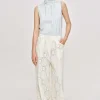 Women Source Unknown Accessories-Scarf-Neck Top, Blizzard Blue