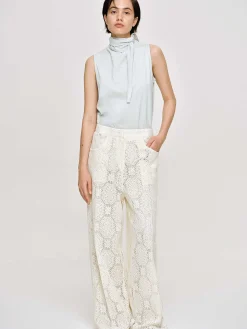 Women Source Unknown Accessories-Scarf-Neck Top, Blizzard Blue