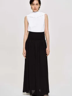 Women Source Unknown Accessories-Scarf-Neck Top, White