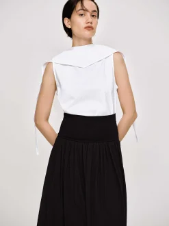 Women Source Unknown Accessories-Scarf-Neck Top, White