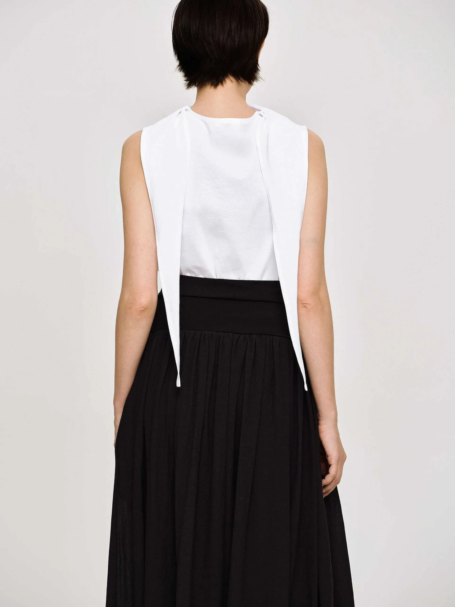 Women Source Unknown Accessories-Scarf-Neck Top, White