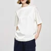 Women Source Unknown Accessories-Silky Satin T-Shirt, White