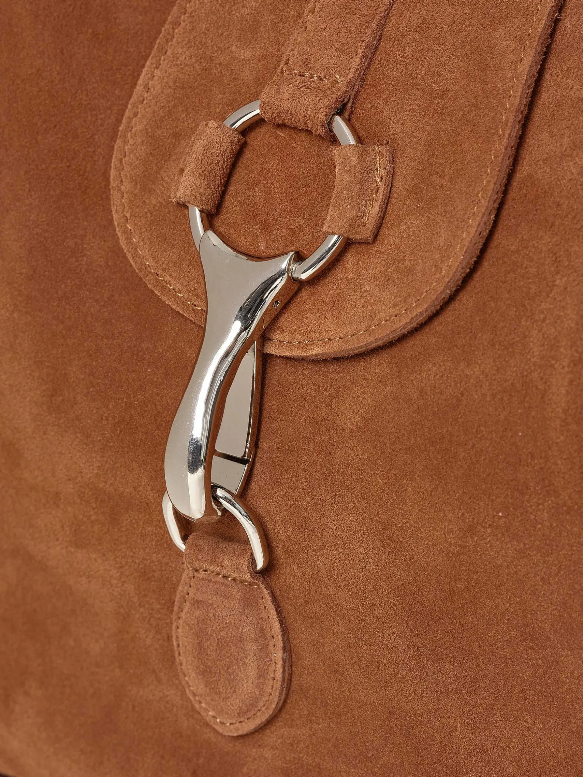 Women Source Unknown Shoes & Bags-Suede Hobo Bag, Copper