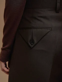 Women Source Unknown Bottoms-Triangle Pocket Relaxed Trousers, Fondant