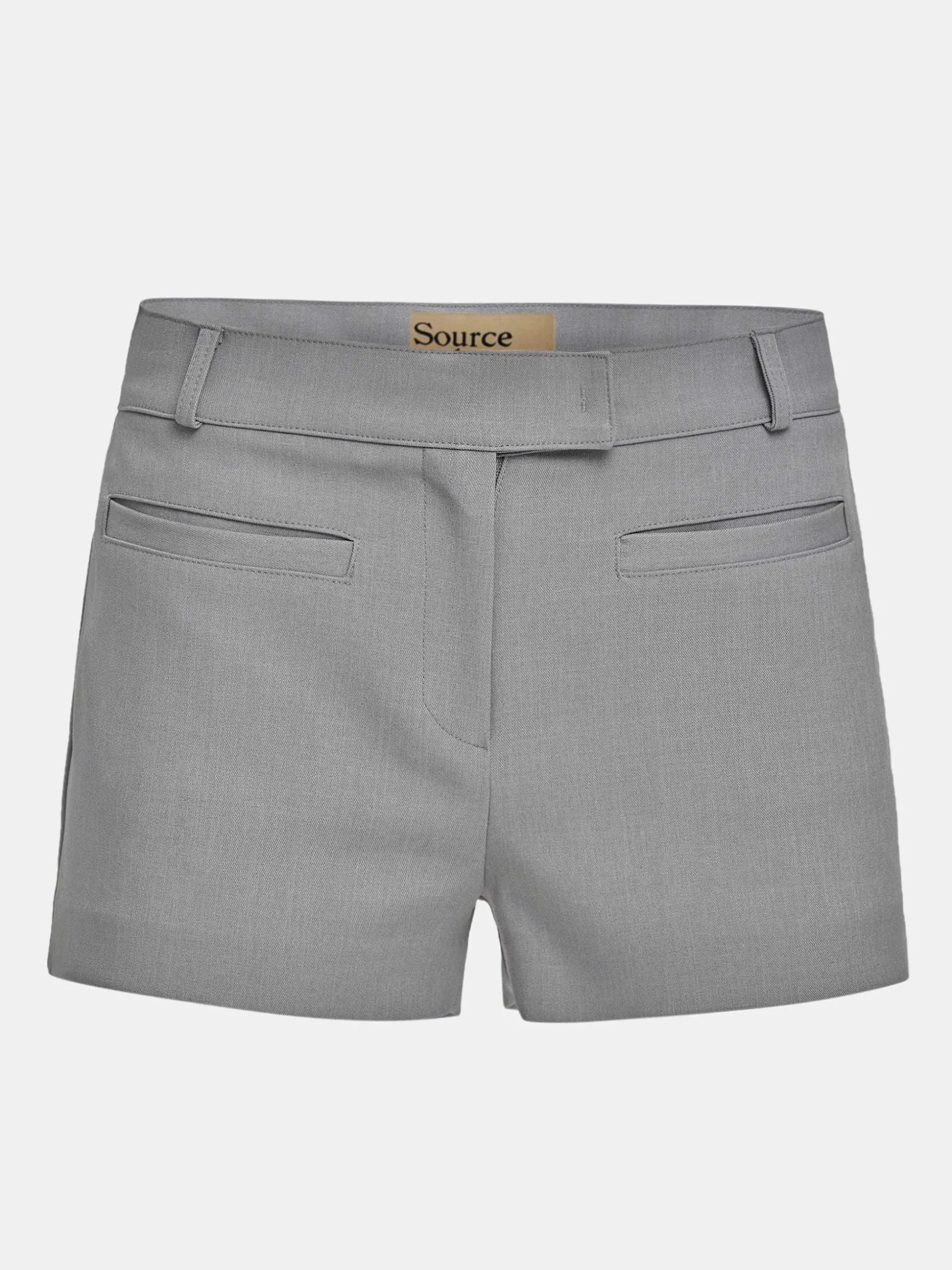 Women Source Unknown Bottoms-Ulna Welt Pocket Shorts, Grey