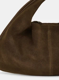 Women Source Unknown Shoes & Bags-Vida Suede Mini Tote Bag, Walnut