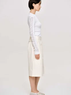 Women Source Unknown Clothing-Wrapped Cotton Shorts, Almond