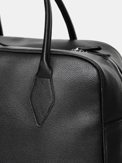 Women Source Unknown Shoes & Bags-Xlarge Weekender Faux-Leather Bag, Black