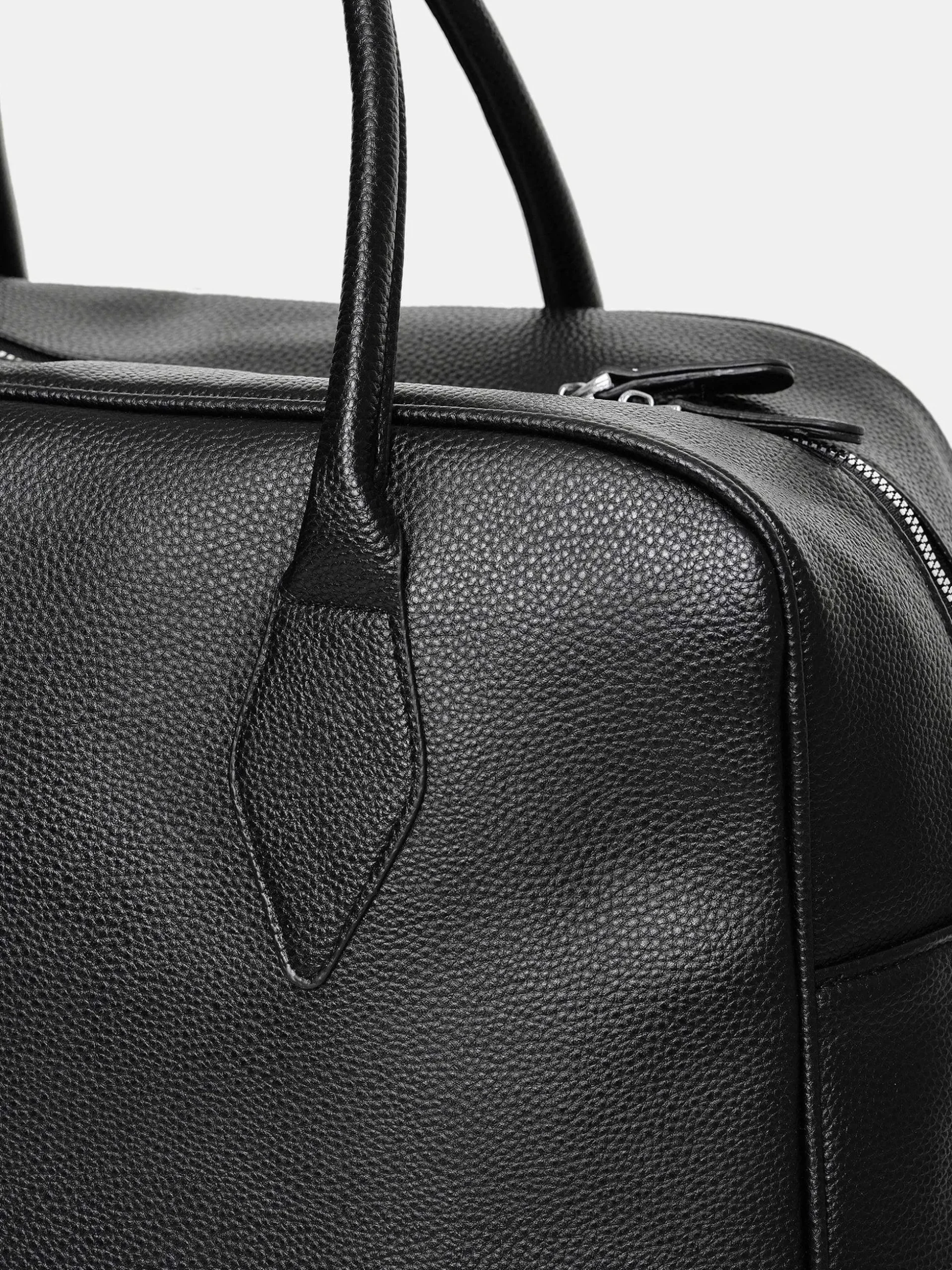 Women Source Unknown Clothing-Xlarge Weekender Faux-Leather Bag, Black